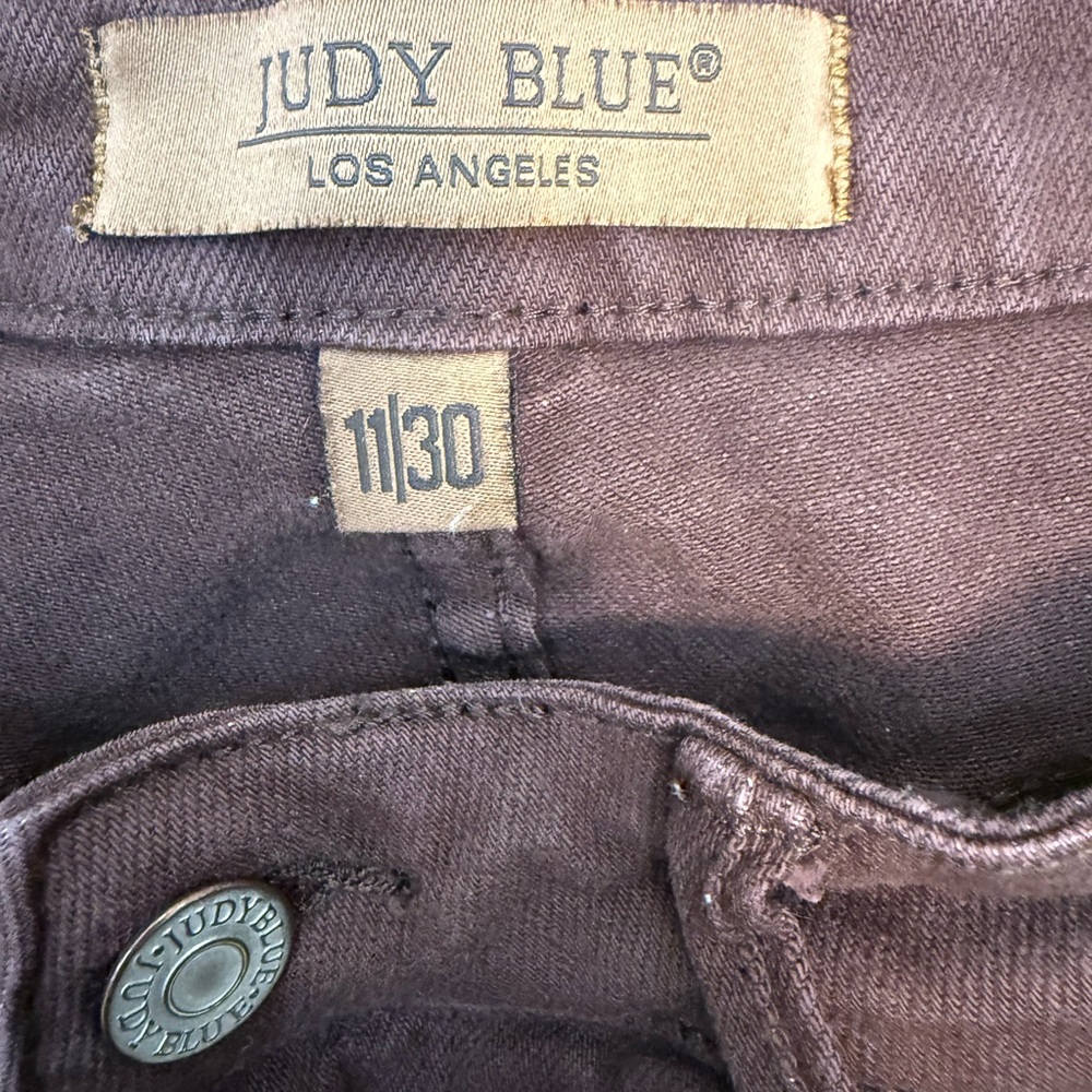 Judy Blue Chocolate Brown Jeans - Picture 3 of 8
